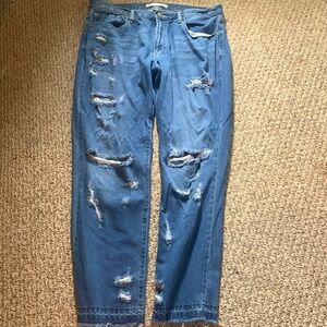 Blue jeans very cute for a every day outfit